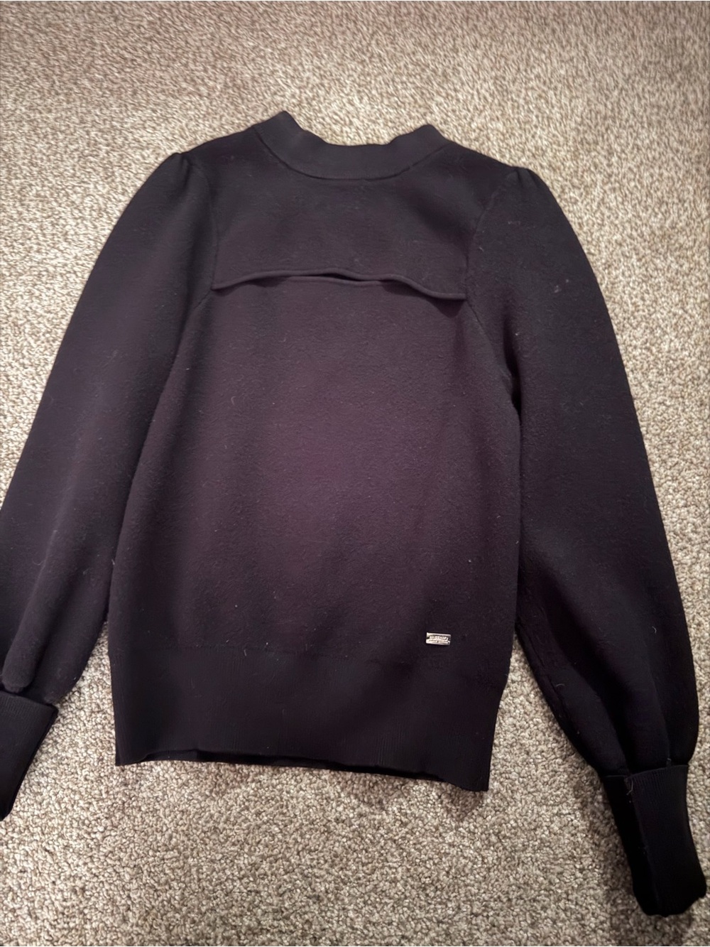 Buffalo David Bitton women’s Deep Black Crewneck Sweater